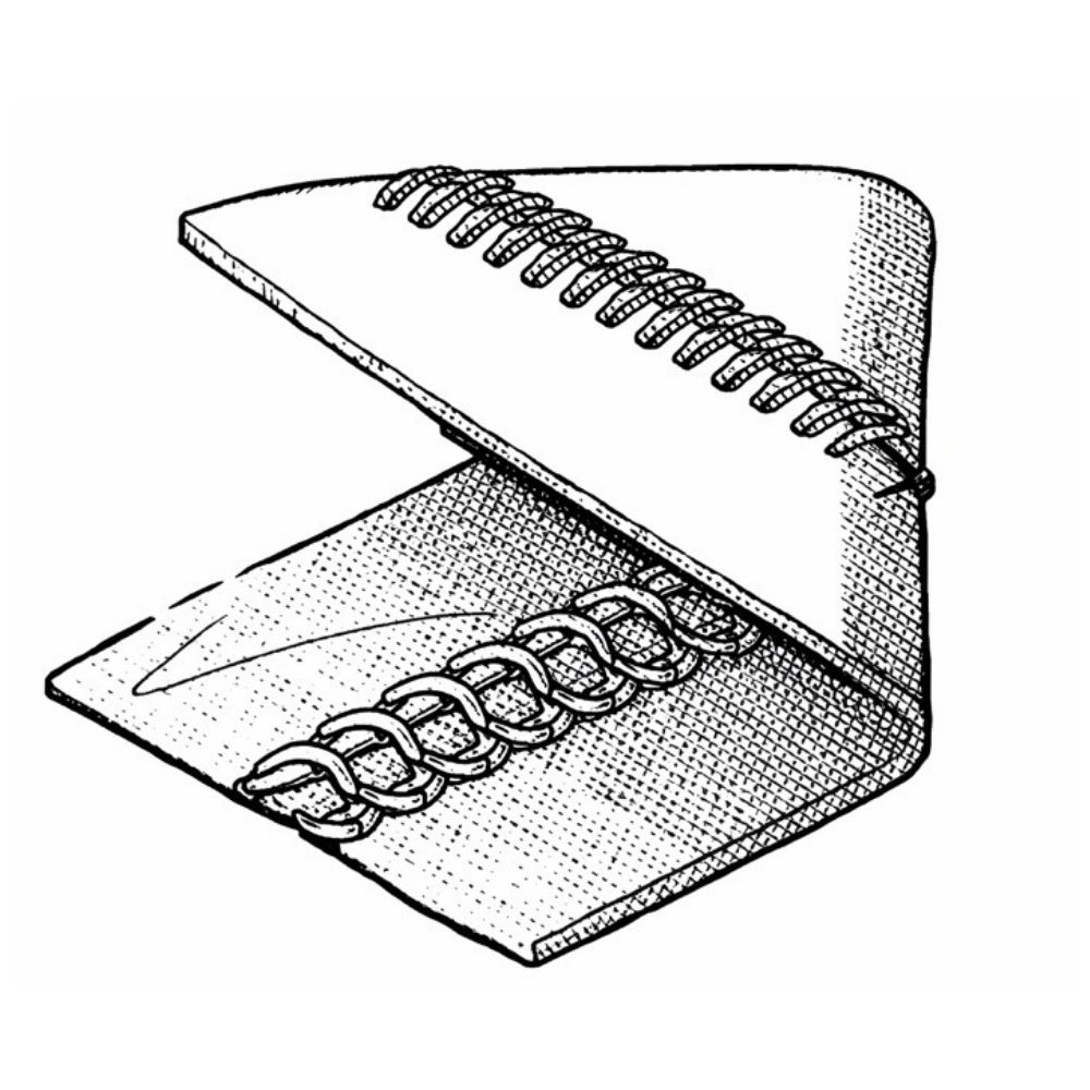 1-needle 2-threads, overedge　（M-stitch）